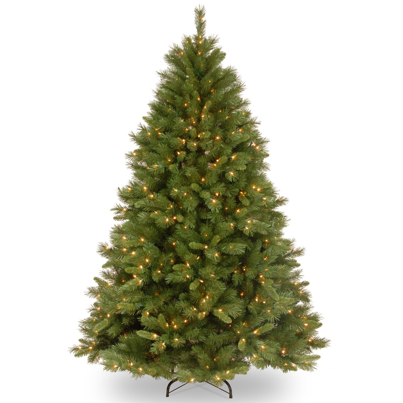 National Tree Company 4.5' Pre-Lit Medium Winchester Pine Artificial Christmas Tree, Clear Lights